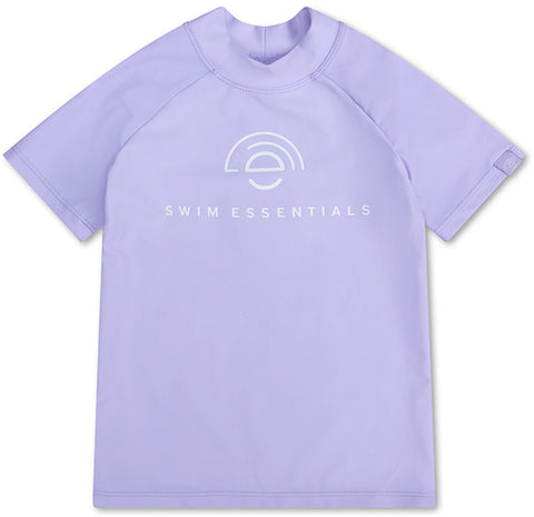 Swim Essentials | UV Shirt Unisex 98/104 | Kurzarm | Lila