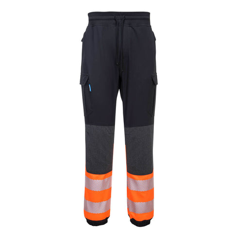 Portwest KX341 Hose – Schwarz/Orange – strapazierfähige Arbeitshose