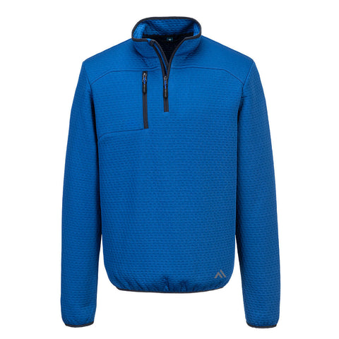 Portwest KX376 Sweatshirt – Quarz Blau – bequem & sichtbar