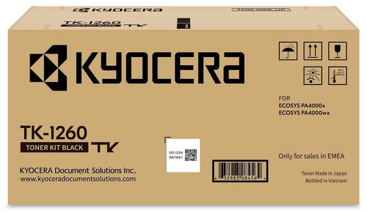 KYOCERA Toner-Modul schwarz TK-1260 Ecosys PA4000x 10'000 Seiten
