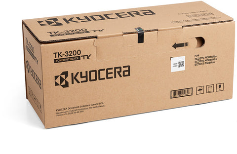 KYOCERA Toner-Modul schwarz TK-3200 Ecosys P3260dn 40'000 Seiten