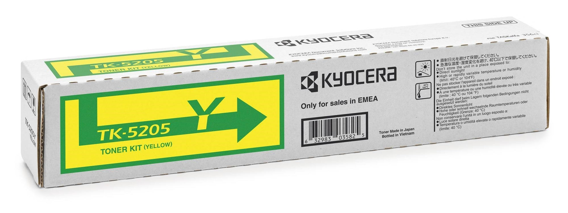 KYOCERA Toner-Modul yellow TK-5205Y TASKalfa 356ci 12'000 Seiten
