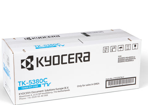KYOCERA Toner-Modul cyan TK-5380C Ecosys PA4000cx 10'000 Seiten