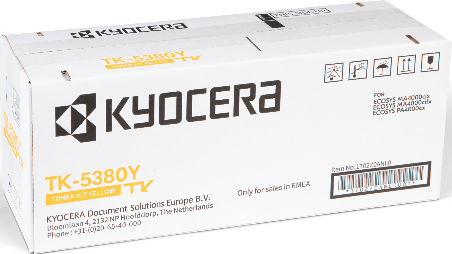 KYOCERA Toner-Modul yellow TK-5380Y Ecosys PA4000cx 10'000 Seiten