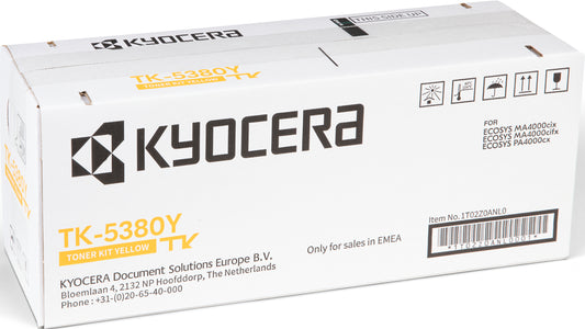 KYOCERA Toner-Modul yellow TK-5380Y Ecosys PA4000cx 10'000 Seiten