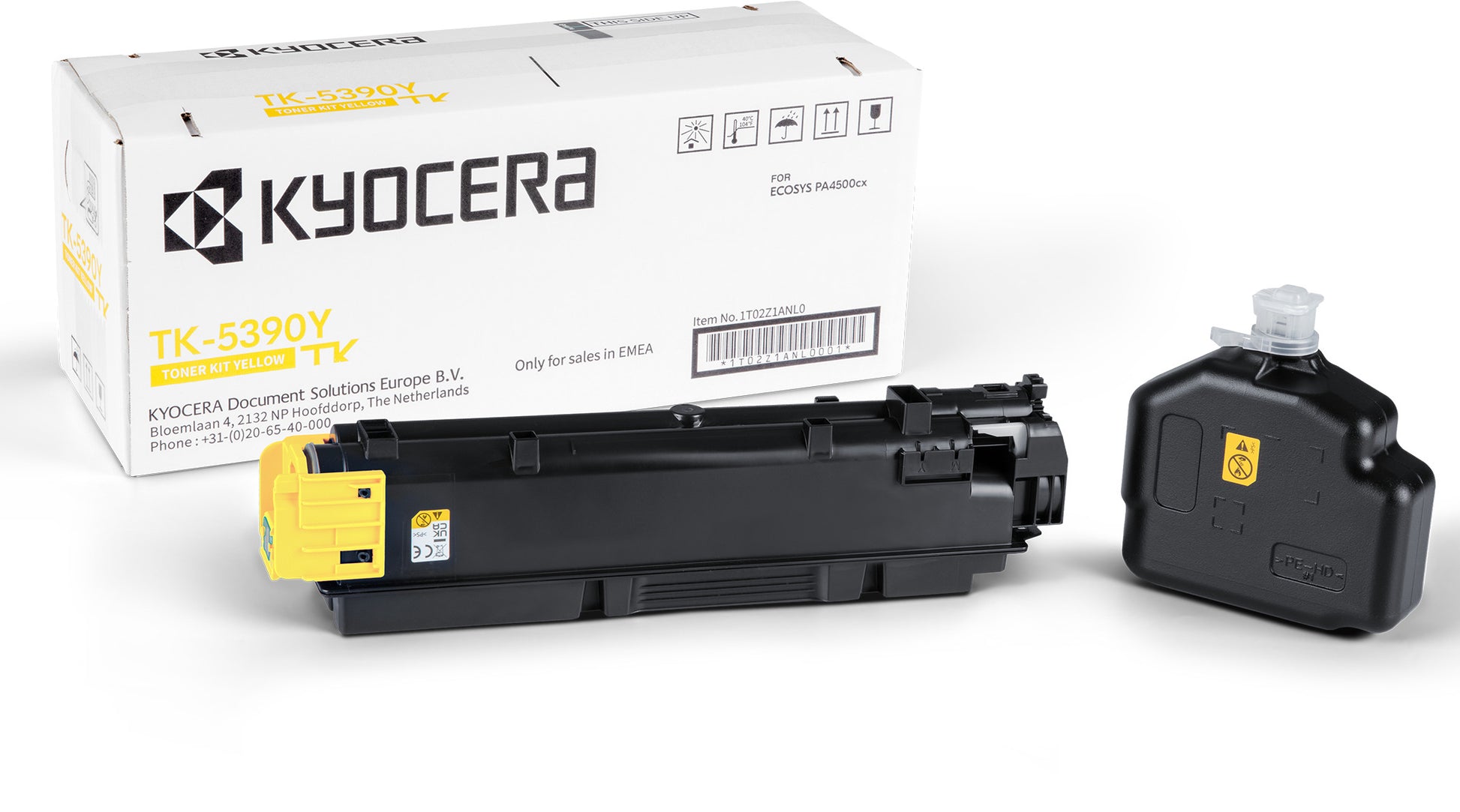 KYOCERA Toner-Modul yellow TK-5390Y Ecosys PA4500cx 13'000 Seiten