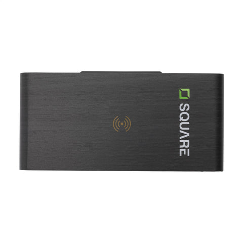 Kabelloser MDF-Wecker mit integriertem kabellosen Ladegerät Avant Wireless Charging Digi Clock Wecker Ladegerät