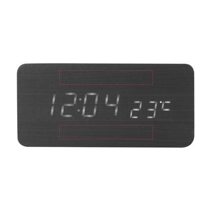 Kabelloser MDF-Wecker mit integriertem kabellosen Ladegerät Avant Wireless Charging Digi Clock Wecker Ladegerät