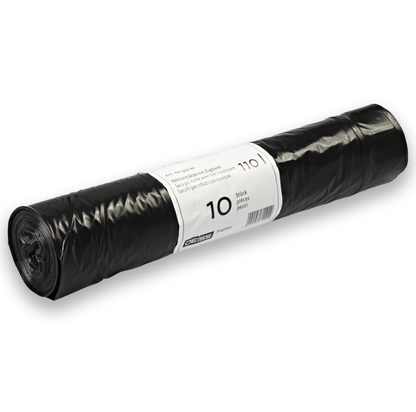 Worki na śmieci 110 litrów z taśmą, paleta z 800 rolkami (40x20)