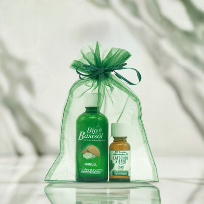 Unterweger Hautölpaket Спеціальне – 3-частинний набір натуральної косметики з ефірними оліями для щоденного догляду та ароматичного масажу