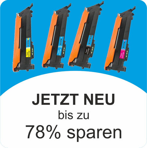 HP DC Toner W2071A/117A (mit Chip) CMYK - Kompatble Toner