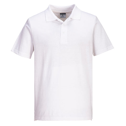 Portwest L210 Poloshirt – Weiss – bequem & funktional