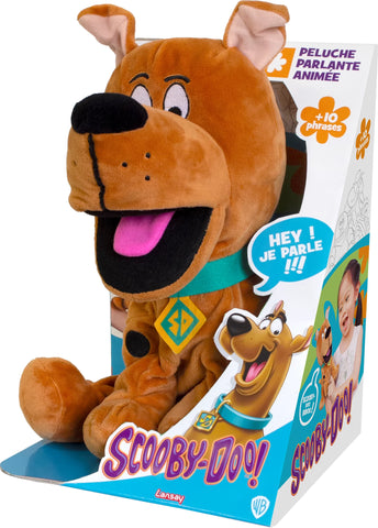 PELUCHE SCOOBY DOO PARLANTE ANIMEE (FR)