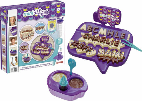 MINI DELICES MON ATELIER CHOCO-LETTRES (FR-EN-NL-DE-ES-IT)