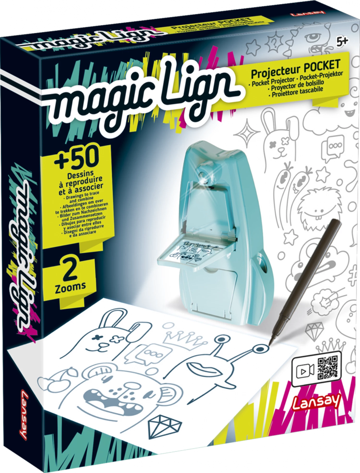 MAGIC LIGN PROJECTEUR POCKET (FR-EN-NL-DE-ES-IT)