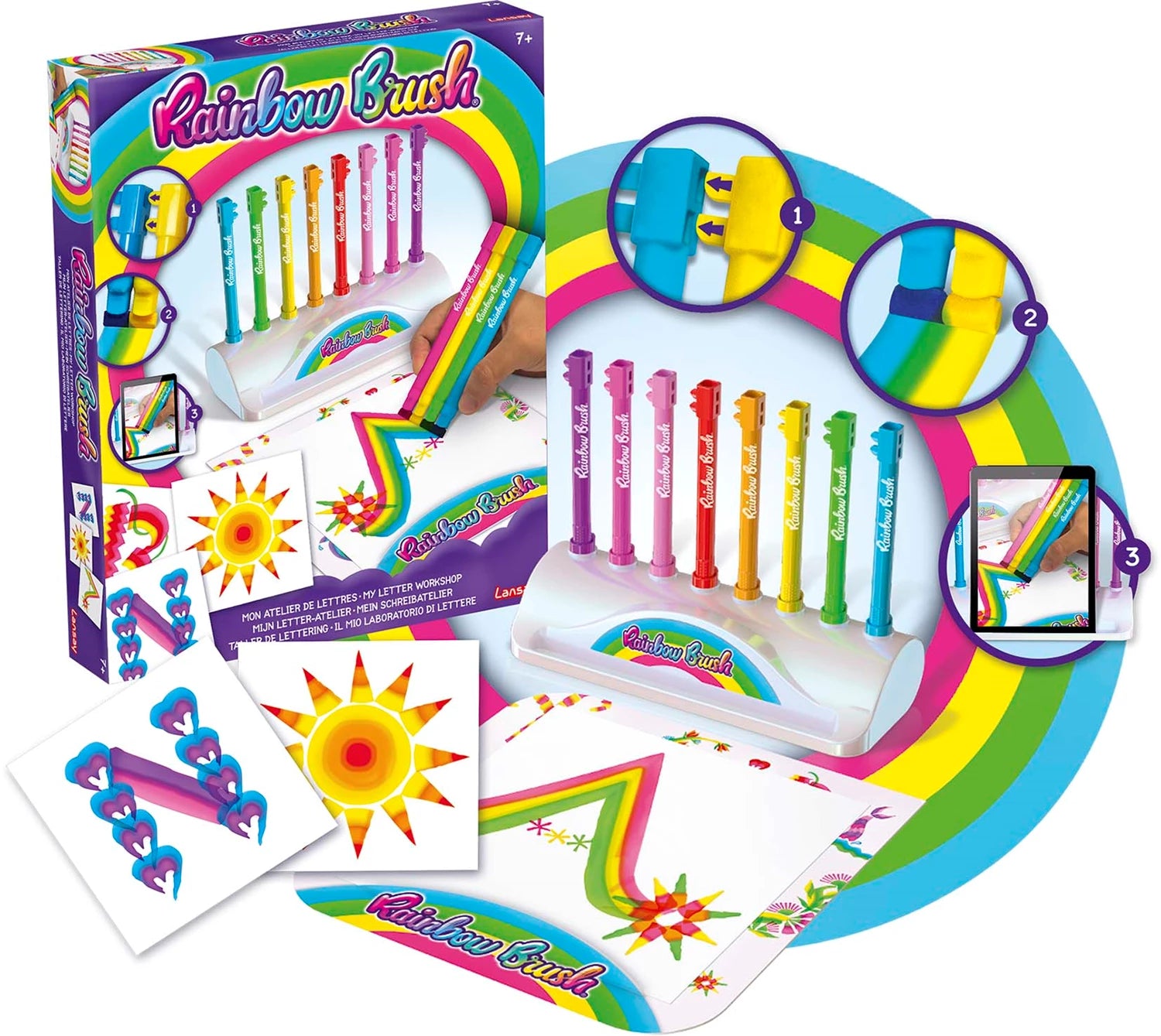 RAINBOW BRUSH MON ATELIER DE LETTRES