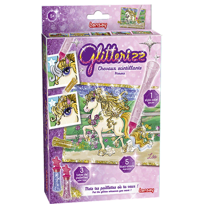 GLITTERIZZ CHEVAUX SCINTILLANTS (FR-EN)