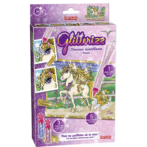 GLITTERIZZ CHEVAUX SCINTILLANTS (FR-EN)