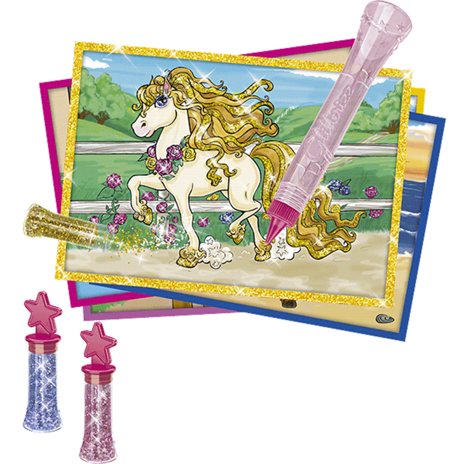 GLITTERIZZ CHEVAUX SCINTILLANTS (FR-EN)