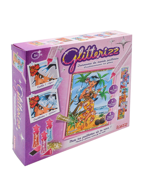 GLITTERIZZ DANSEUSES DU MONDE PAILLETEES (FR-NL)