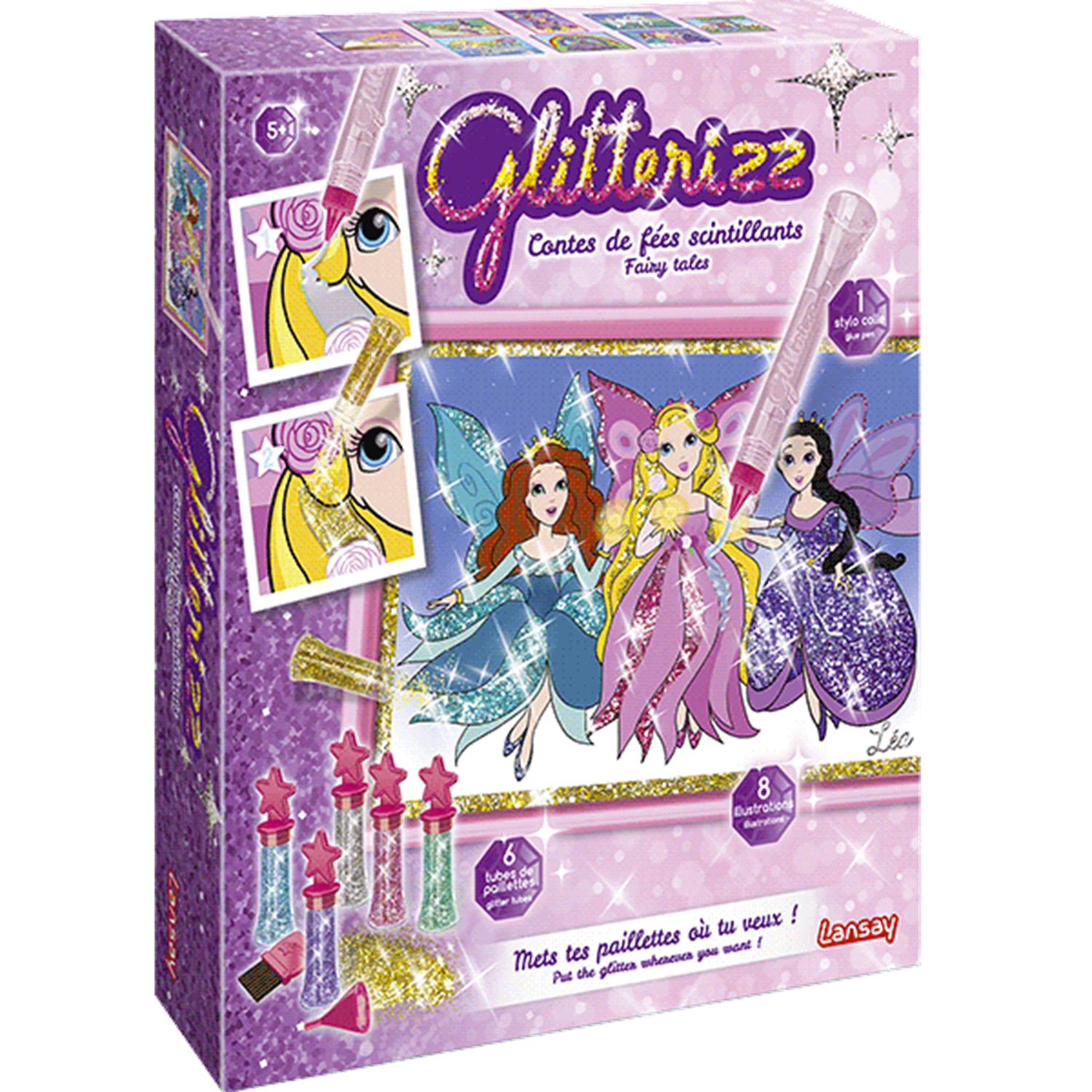 GLITTERIZZ CONTES DE FEES SCINTILLANTS (FR-EN)