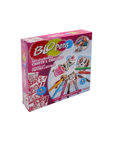 BLOPENS SET ACTIVITES CHIOTS ET CHATONS (FR-EN)