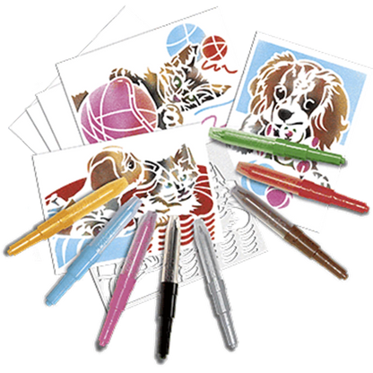 BLOPENS SET ACTIVITES CHIOTS ET CHATONS (FR-EN)
