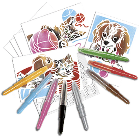 BLOPENS SET ACTIVITES CHIOTS ET CHATONS (FR-EN)