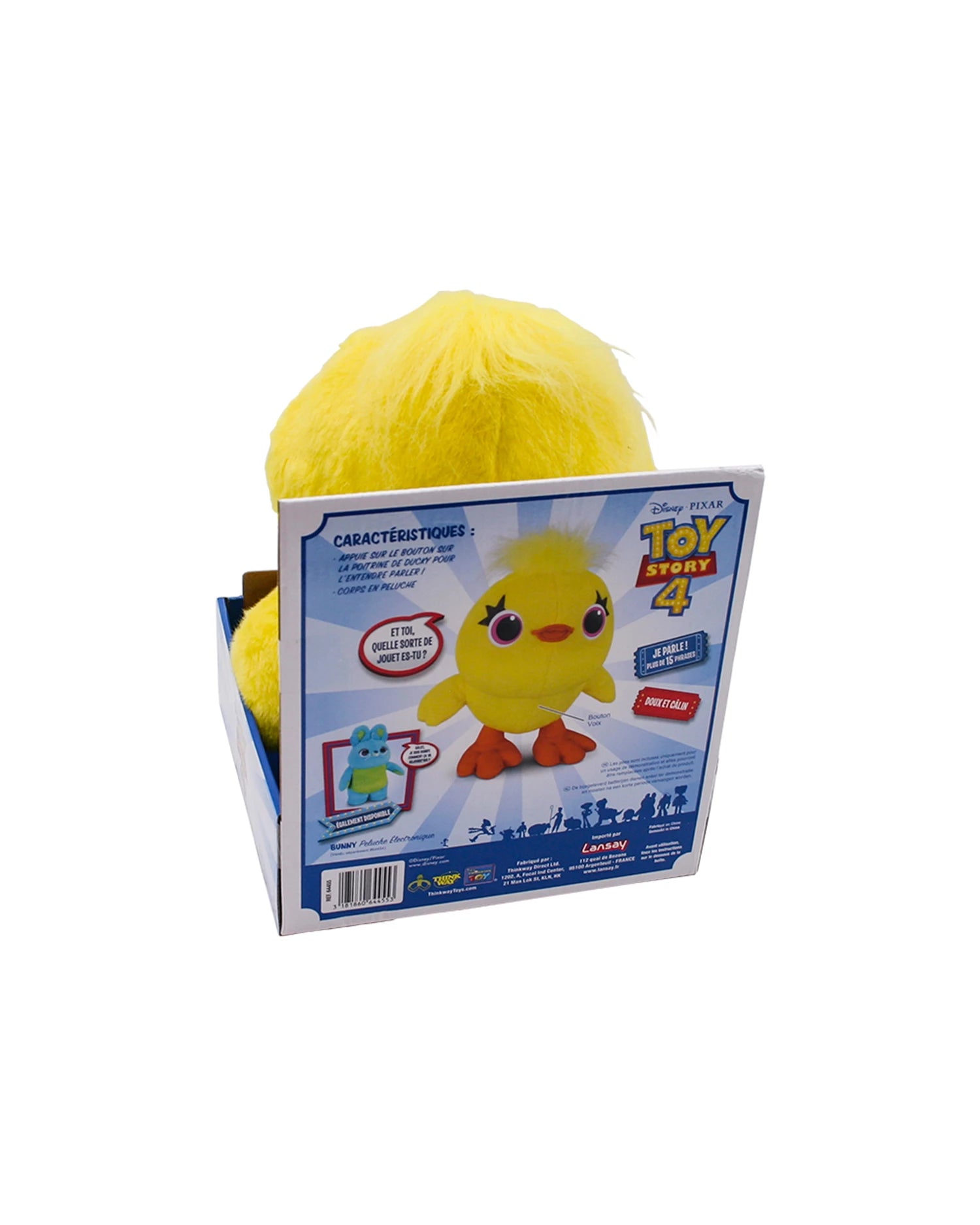 TOY STORY 4 DUCKY PELUCHE ELECTRONIQUE (FR)