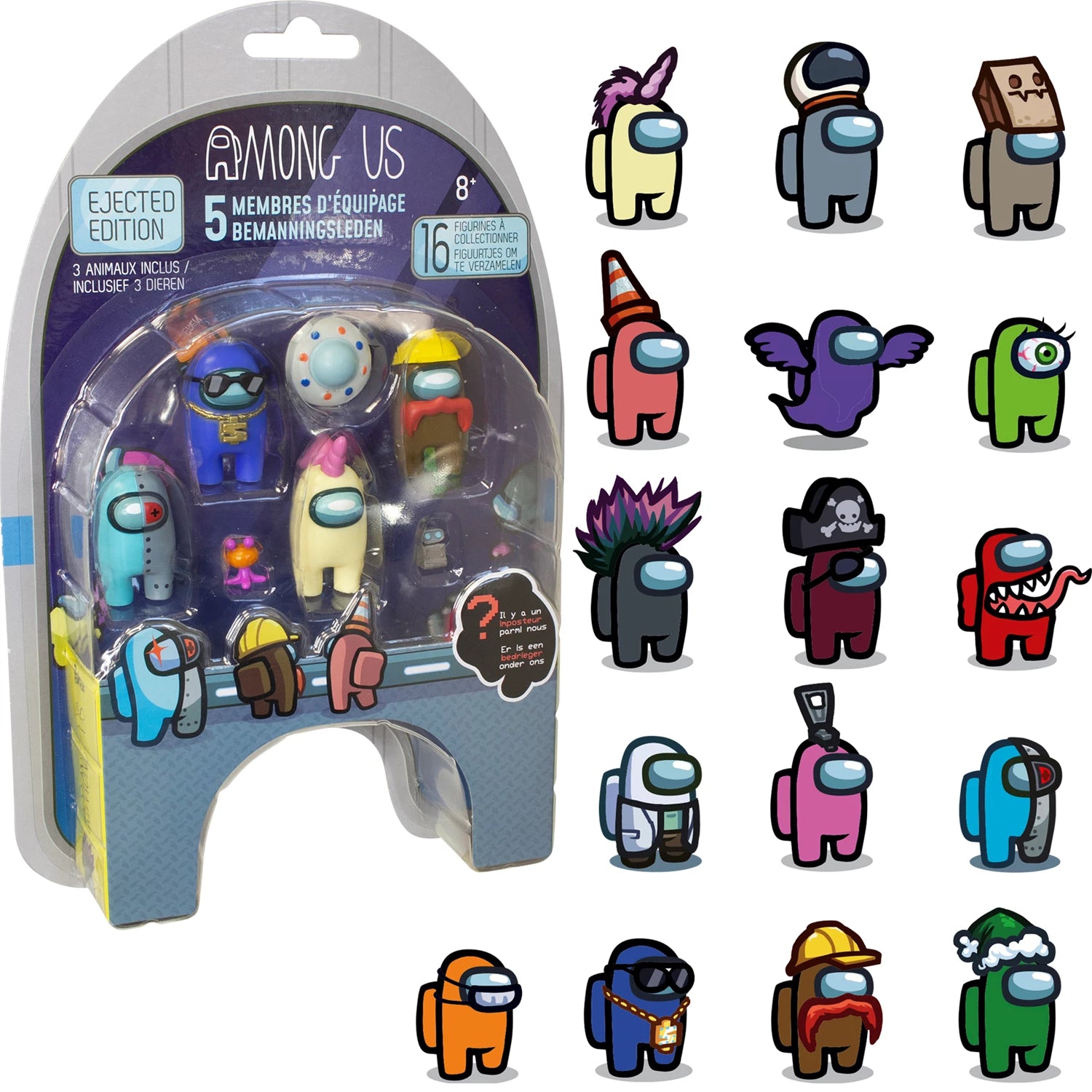 AMONG US - 5 FIG. 4.5CM (ASST)