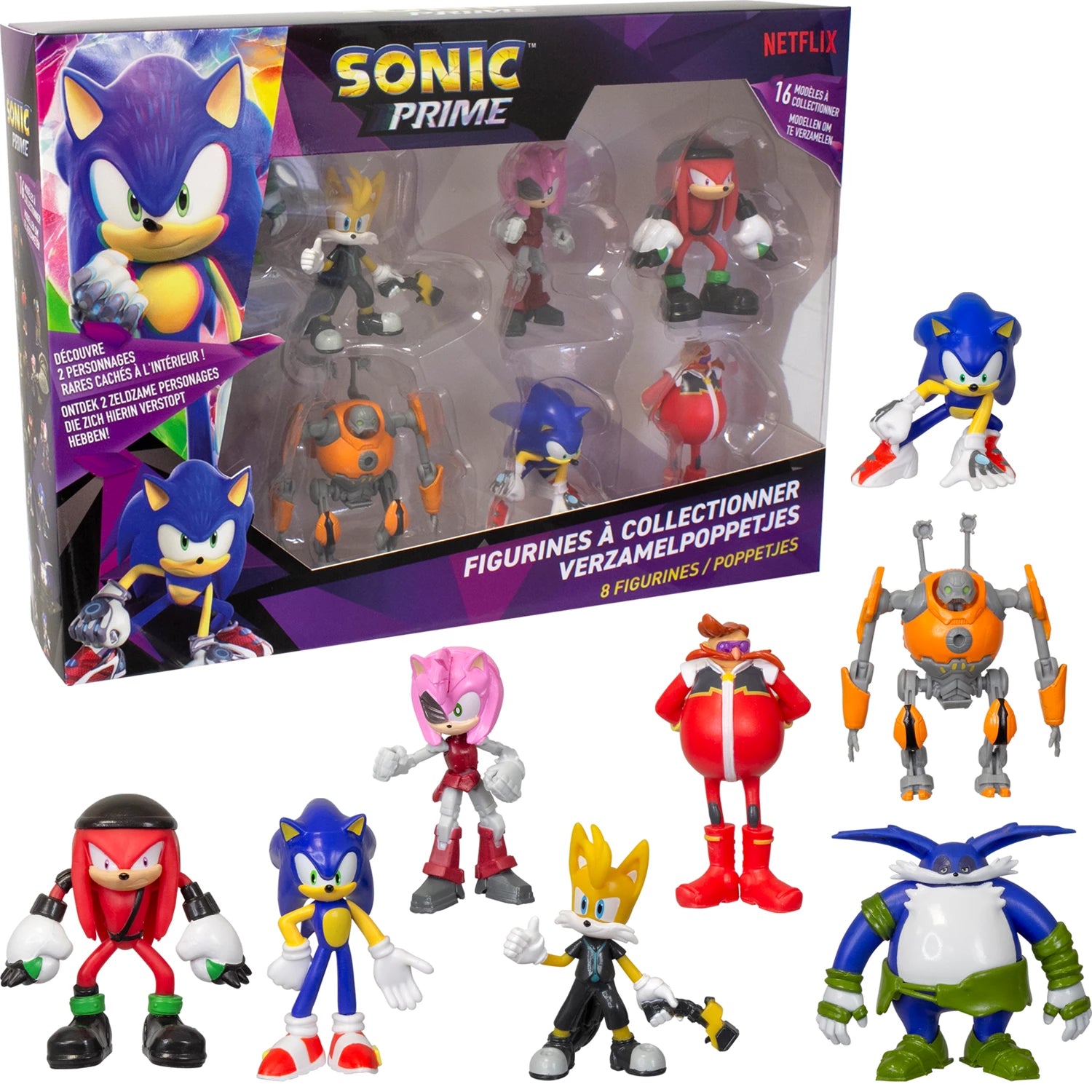 SONIC - 8 FIG. 6.5CM (ASST)