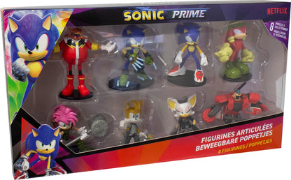 SONIC - 8 FIG. ARTICULEES 7.5CM (ASST)