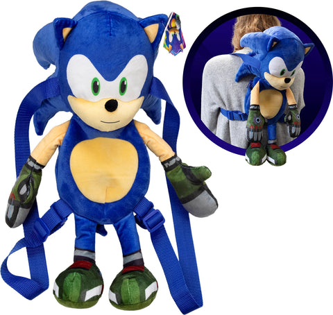 SONIC - PELUCHE SAC A DOS 30CM