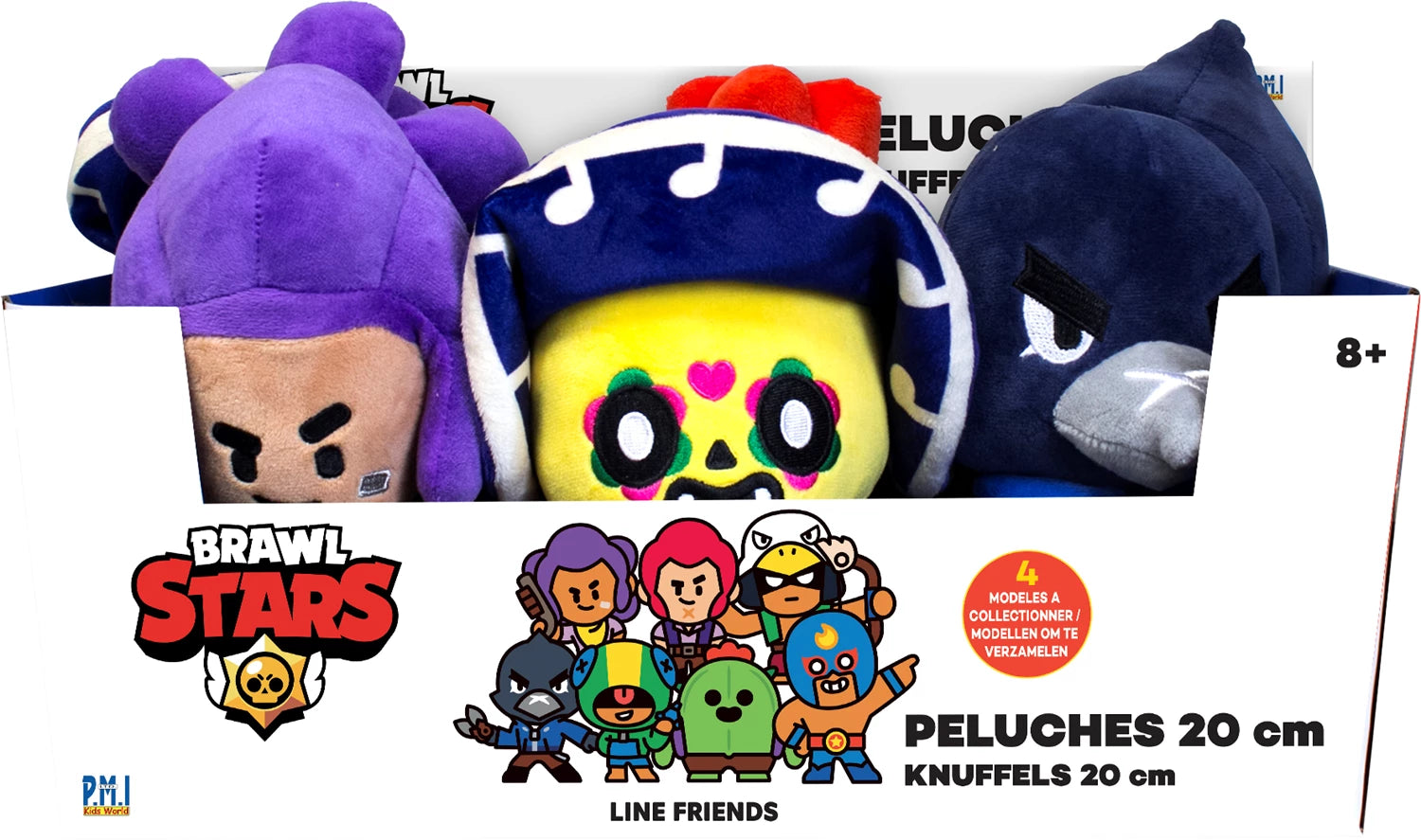 BRAWL STARS - PELUCHE 20CM MODELES ASSORTIS