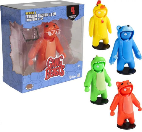 GANG BEASTS - 1 FIG. D'ACTION 11.5CM MODELES ASSORTIS