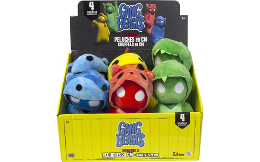 GANG BEASTS - PELUCHE 20CM MODELES ASSORTIS