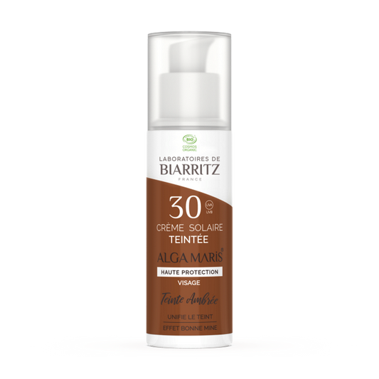 LdB AM Sun Cream Face Tinted Amber 30 - 50ml