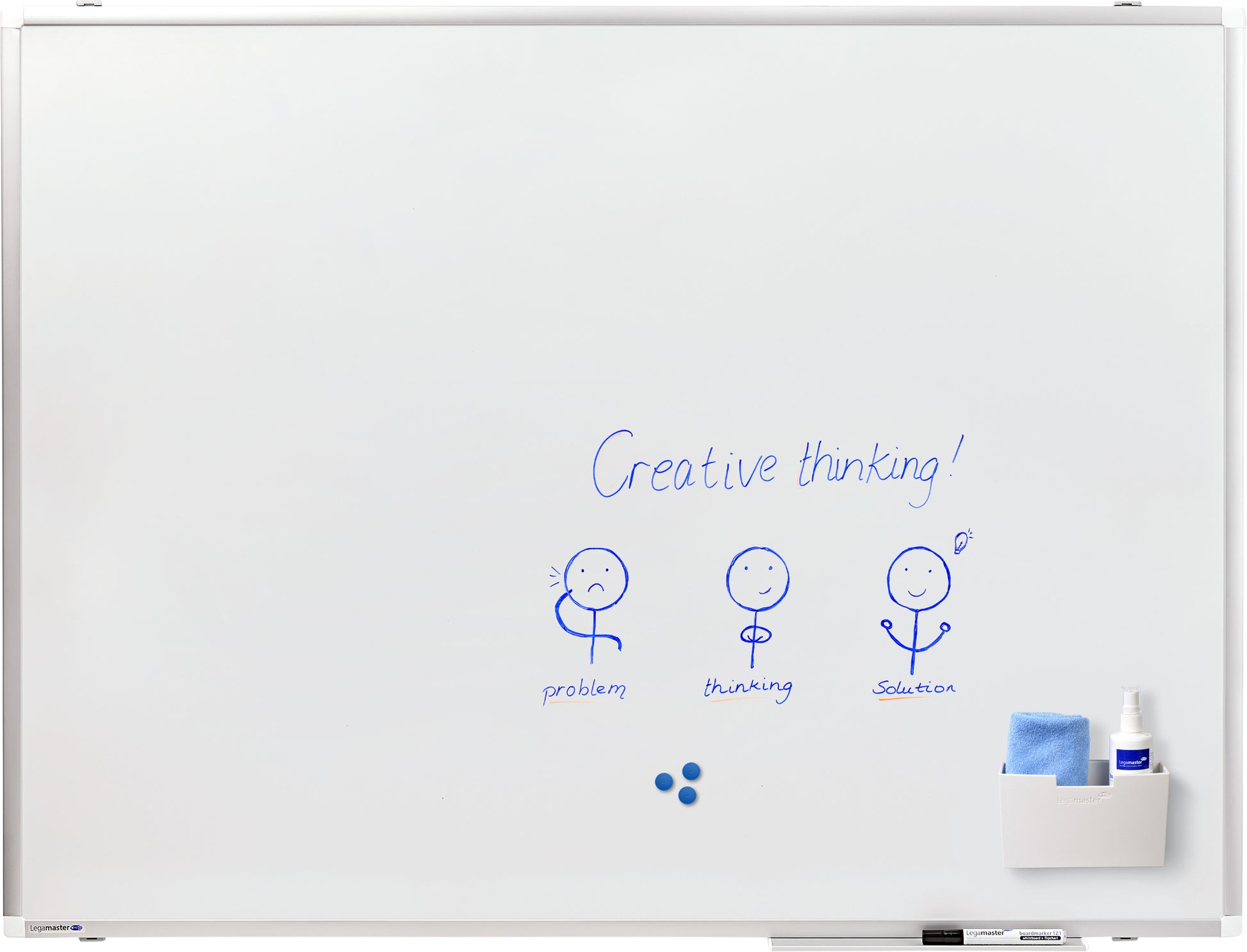 LEGAMASTER Whiteboard Premium Plus 7-101054 90x120cm
