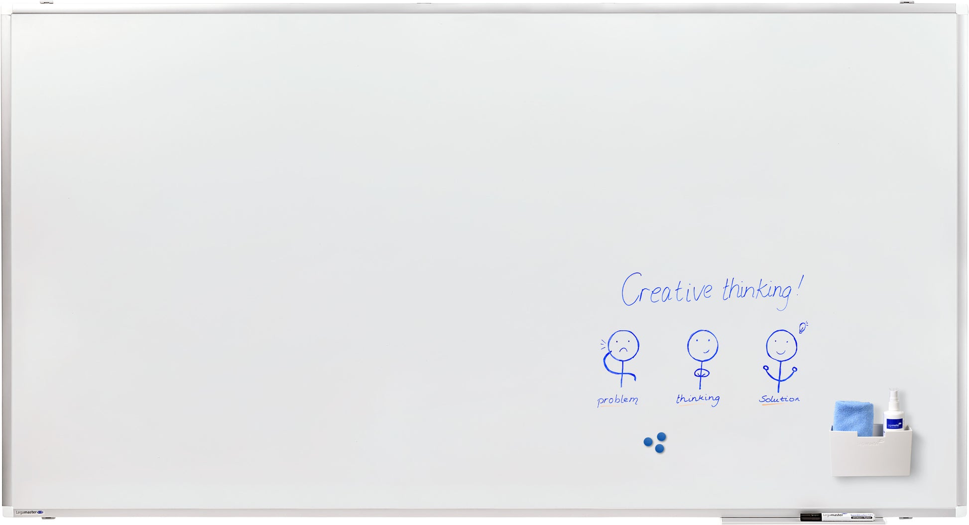 LEGAMASTER Whiteboard Premium Plus 7-101056 90x180cm