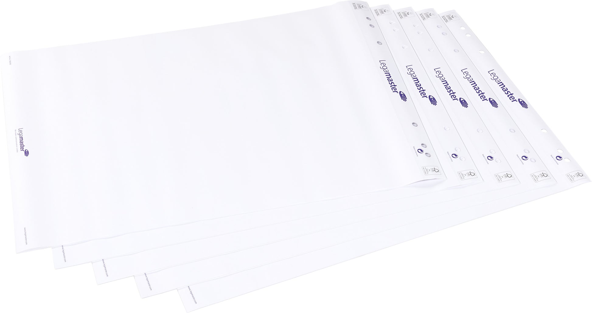 LEGAMASTER Flipchart-Papier blanko 7-156000 weiss holzfrei,blanko 20 Blatt