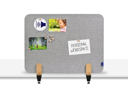 LEGAMASTER Tischtrennwand 80x60cm 7-209810 ELEMENTS, grau