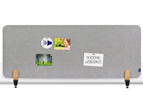 LEGAMASTER Tischtrennwand 160x60cm 7-209812 ELEMENTS, grau