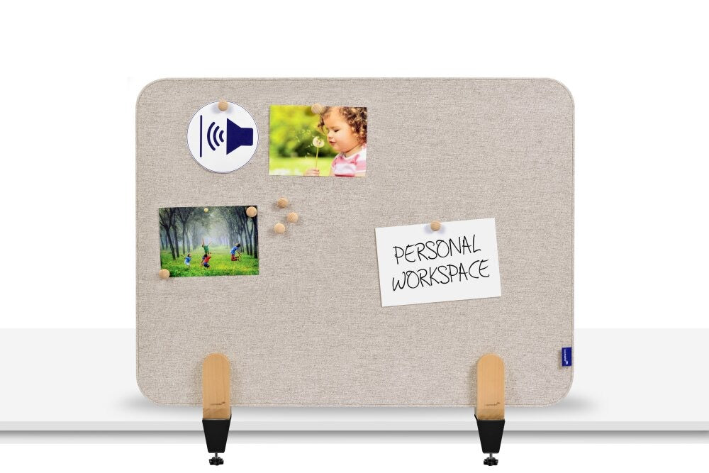 LEGAMASTER Tischtrennwand 80x60cm 7-209820 ELEMENTS, beige