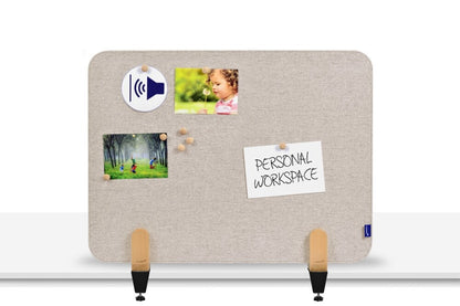 LEGAMASTER Tischtrennwand 80x60cm 7-209820 ELEMENTS, beige