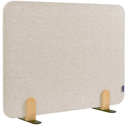 LEGAMASTER Tischtrennwand 80x60cm 7-209833 ELEMENTS, beige, Standfuss