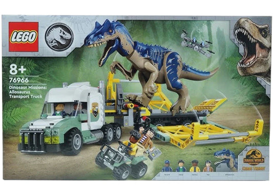 LEGO Jurassic World Dinosaur Missions: Allosaurus Transport Truck Set 76966