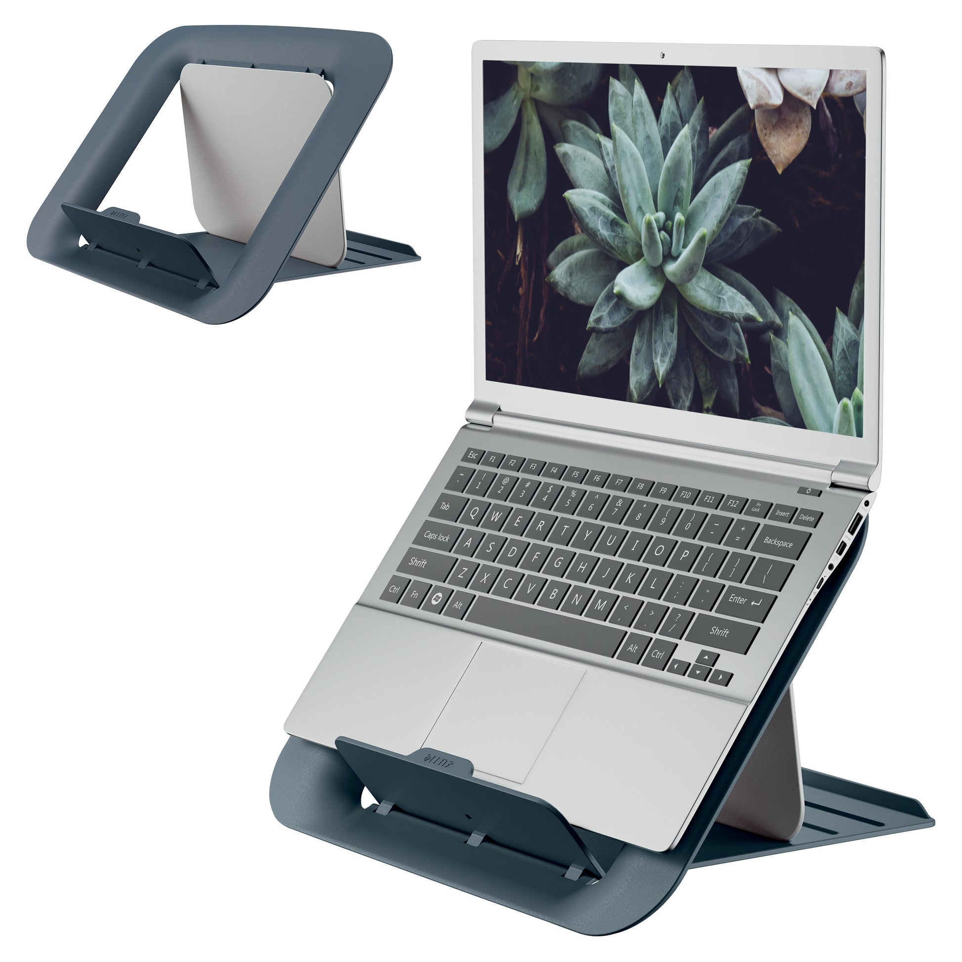 LEITZ Laptopständer Cosy 6426-00-89 13''-17'' Laptops grau 1 Stück