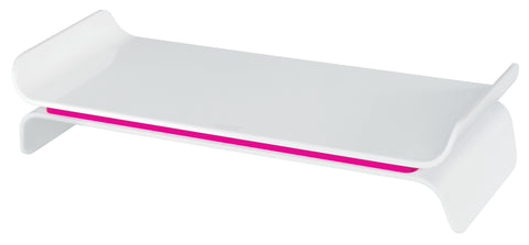 LEITZ Monitorständer WOW 6504-00-23 weiss/pink