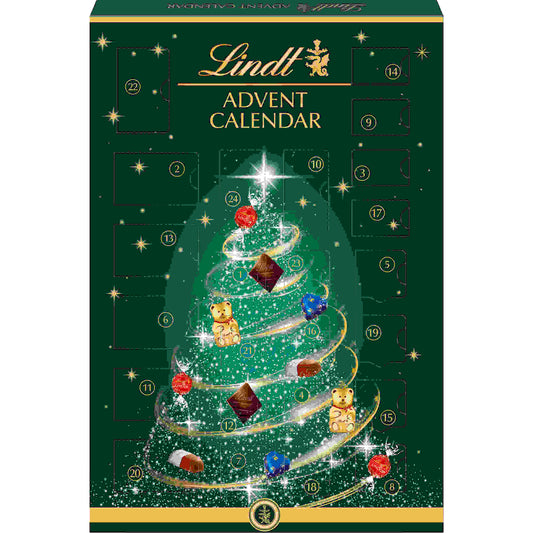 LINDT Adventskalender 694015 Weihnachtsbaum 221g