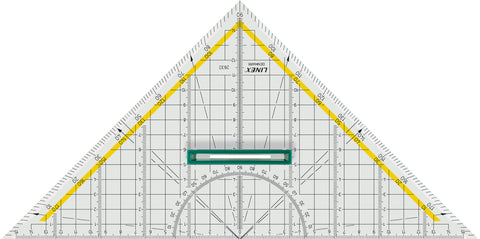 LINEX Geodreieck 100414079 320mm, mit Griff